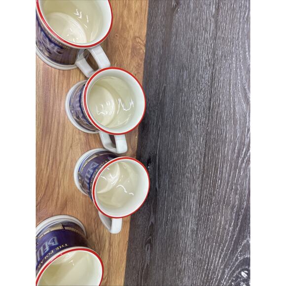 Polar Express BELIEVE 3D Raised Ceramic Hot Chocolate/Coffee Mug ~Set of 4 - Picture 4 of 10